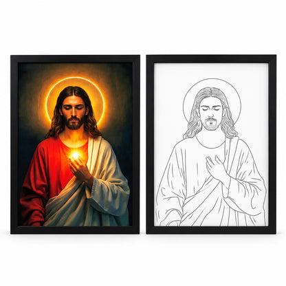 Jesus 4D LED Night Light